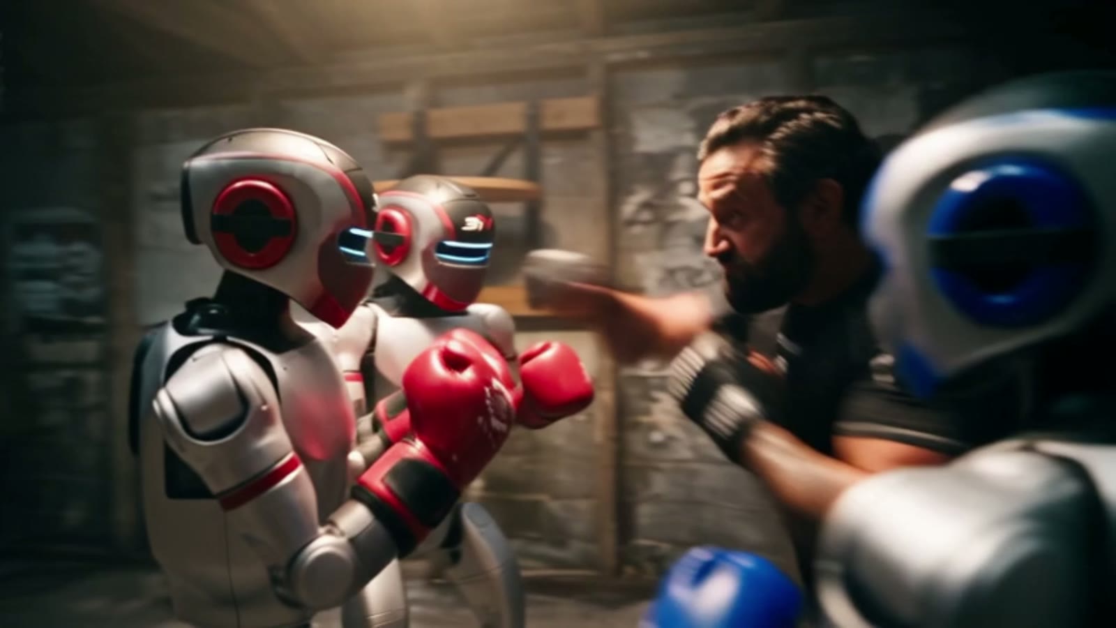 Le combat contre les robots : l'interaction physique entre humain et machine, la zone la plus difficile à générer